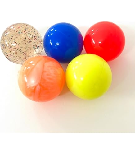 Amazon | 駄菓子屋本舗こばやし 49mm スーパーボール ミックス 5